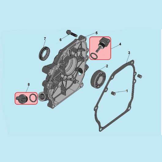 Крышка картера Champion BC9713